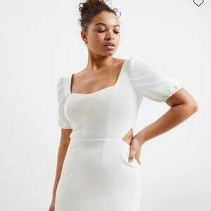 White mini dress NWT